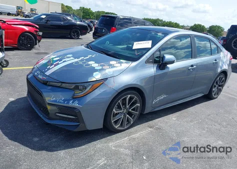 2022 Toyota Corolla Se z USA, uszkodzony, nr VIN 5YFS4MCE1NP107552